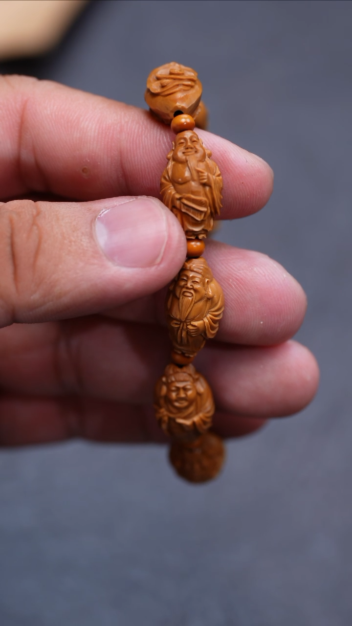 【闪购商品】橄榄核手串/手链1.15小籽八仙老苏工