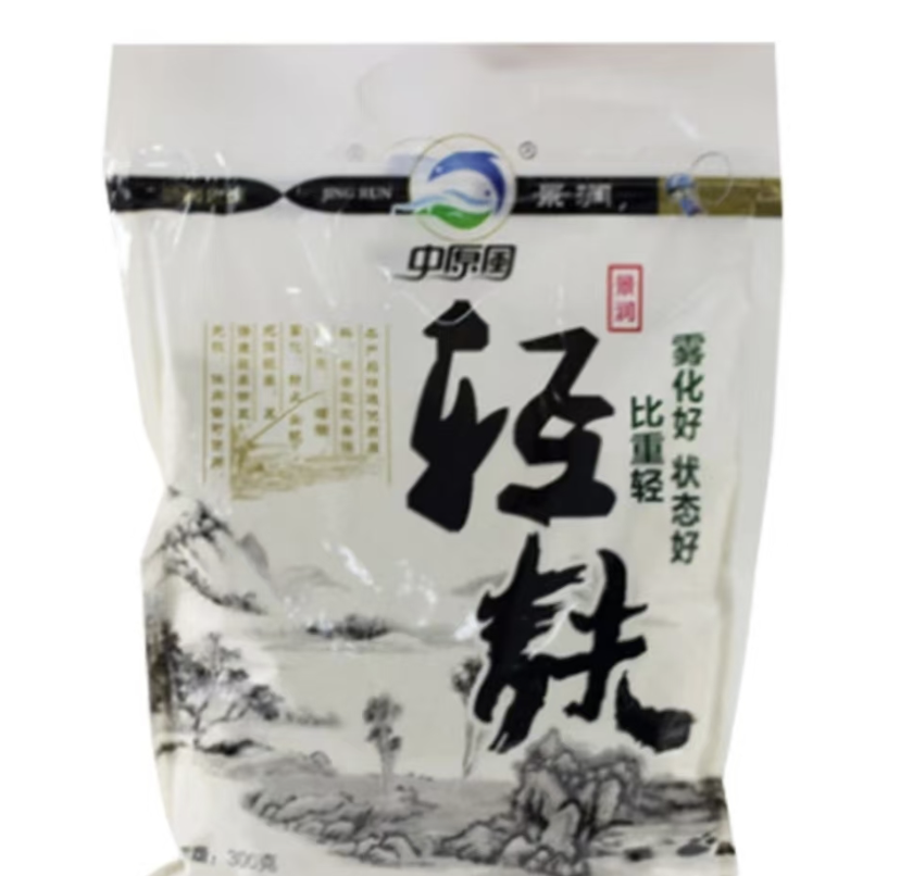 景润轻麸300g 野钓黑坑通用 蓬松饵料不返水