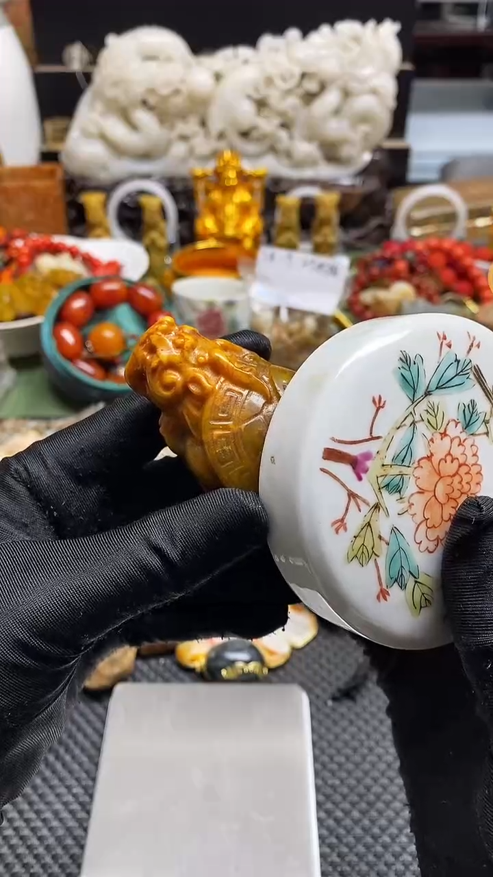 【闪购商品】瓷片瓷器瓷片 摆件1个