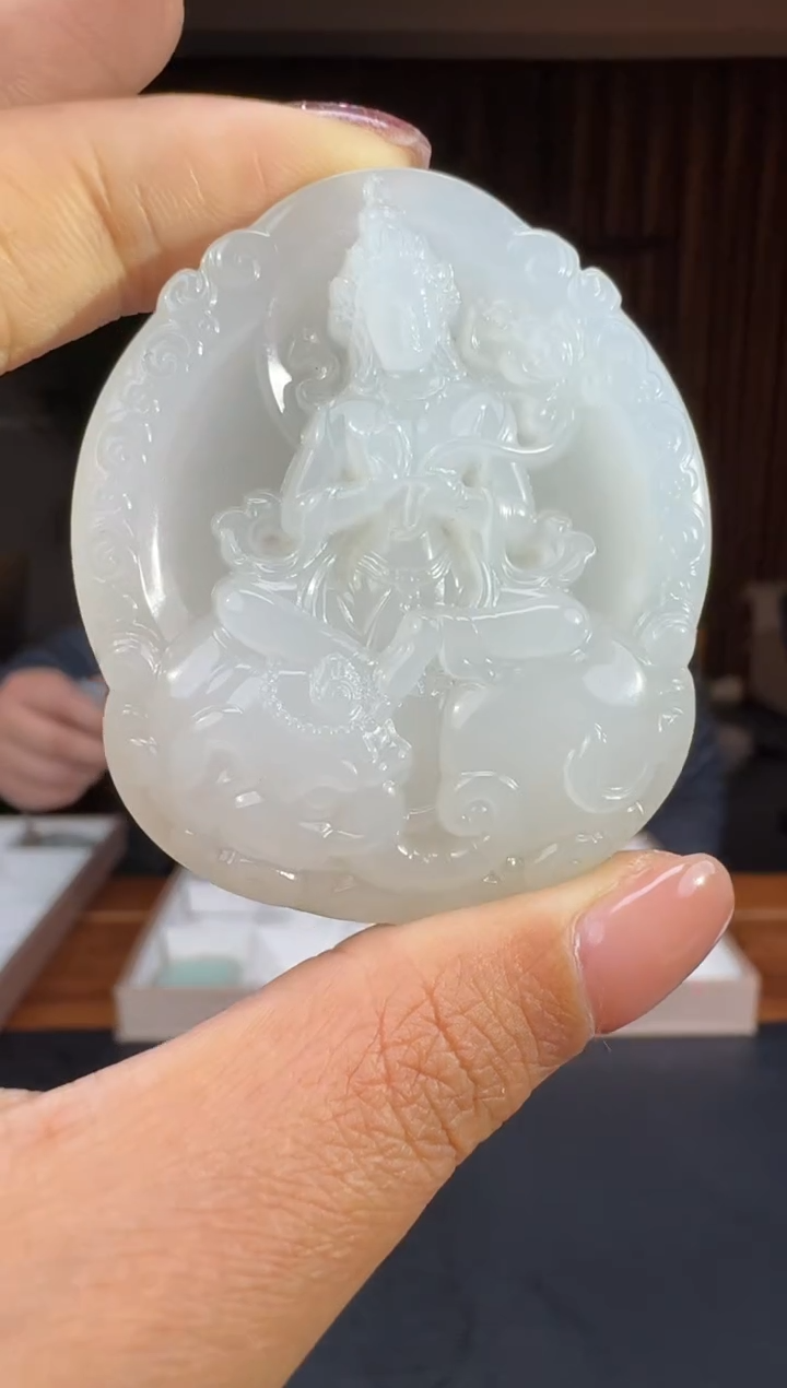 【闪购商品】和田玉159未镶嵌3.5理恒多样性拍一发一