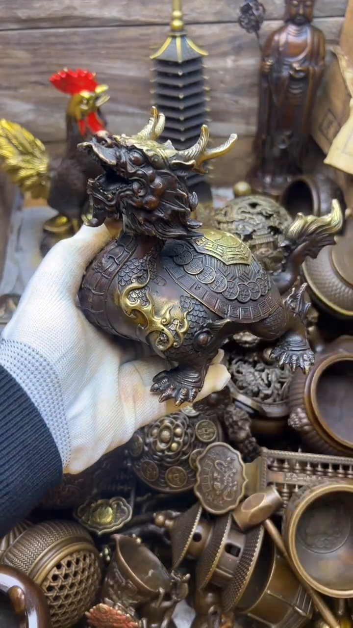 精美铜器，点击下单