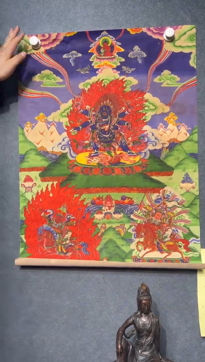 卷轴画卷轴画奥奥的唐卡