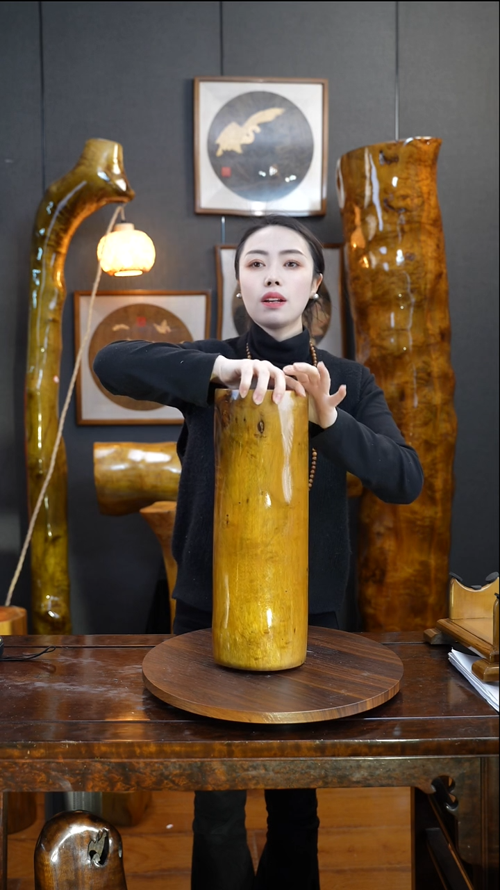 【闪购商品】金丝楠金丝楠木颈枕