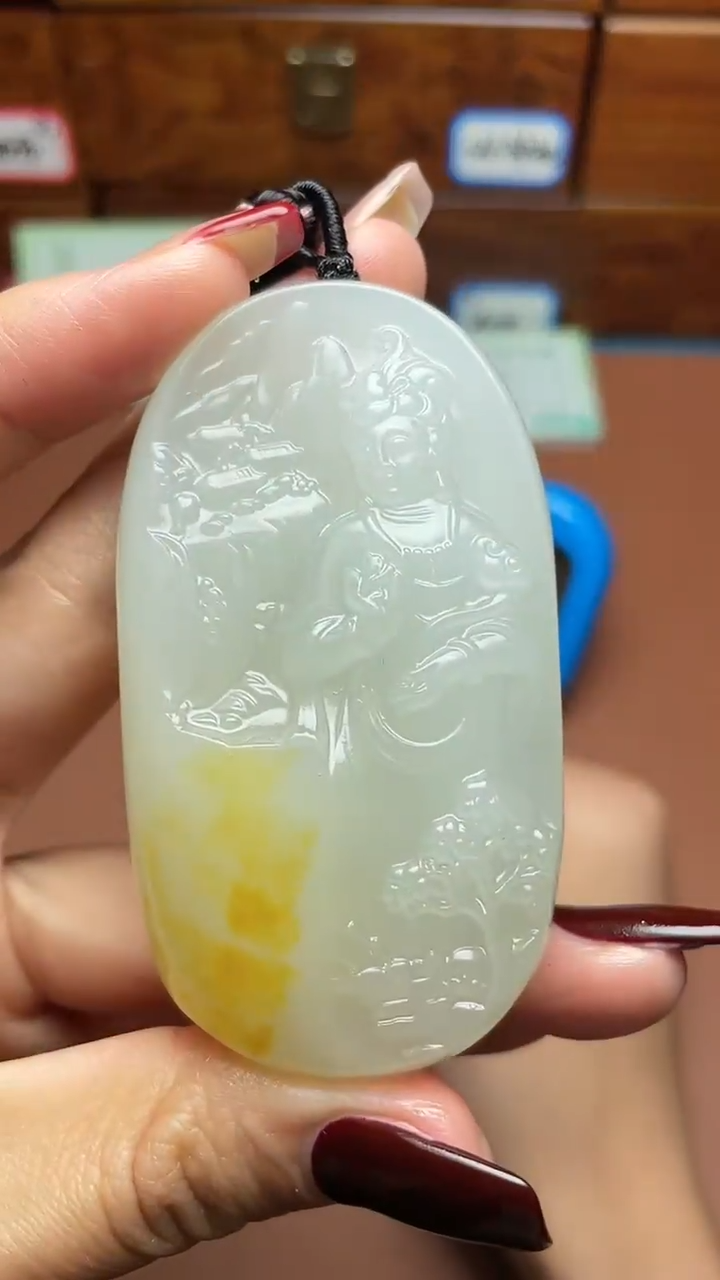 未镶嵌和田玉挂件行*和田玉