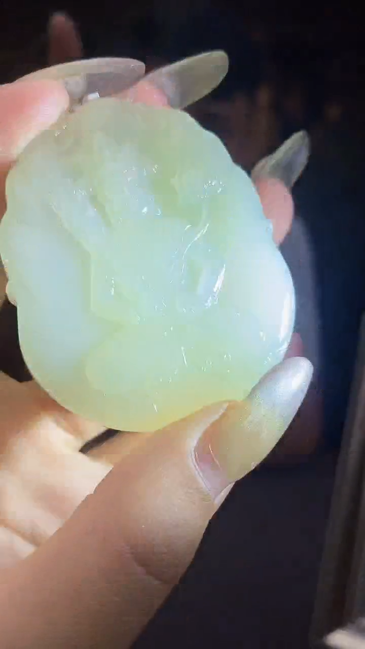 和田玉未镶嵌颈饰C988