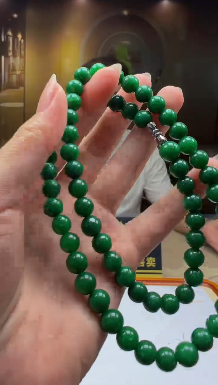 翡翠未镶嵌颈饰RB2025-7-10-26