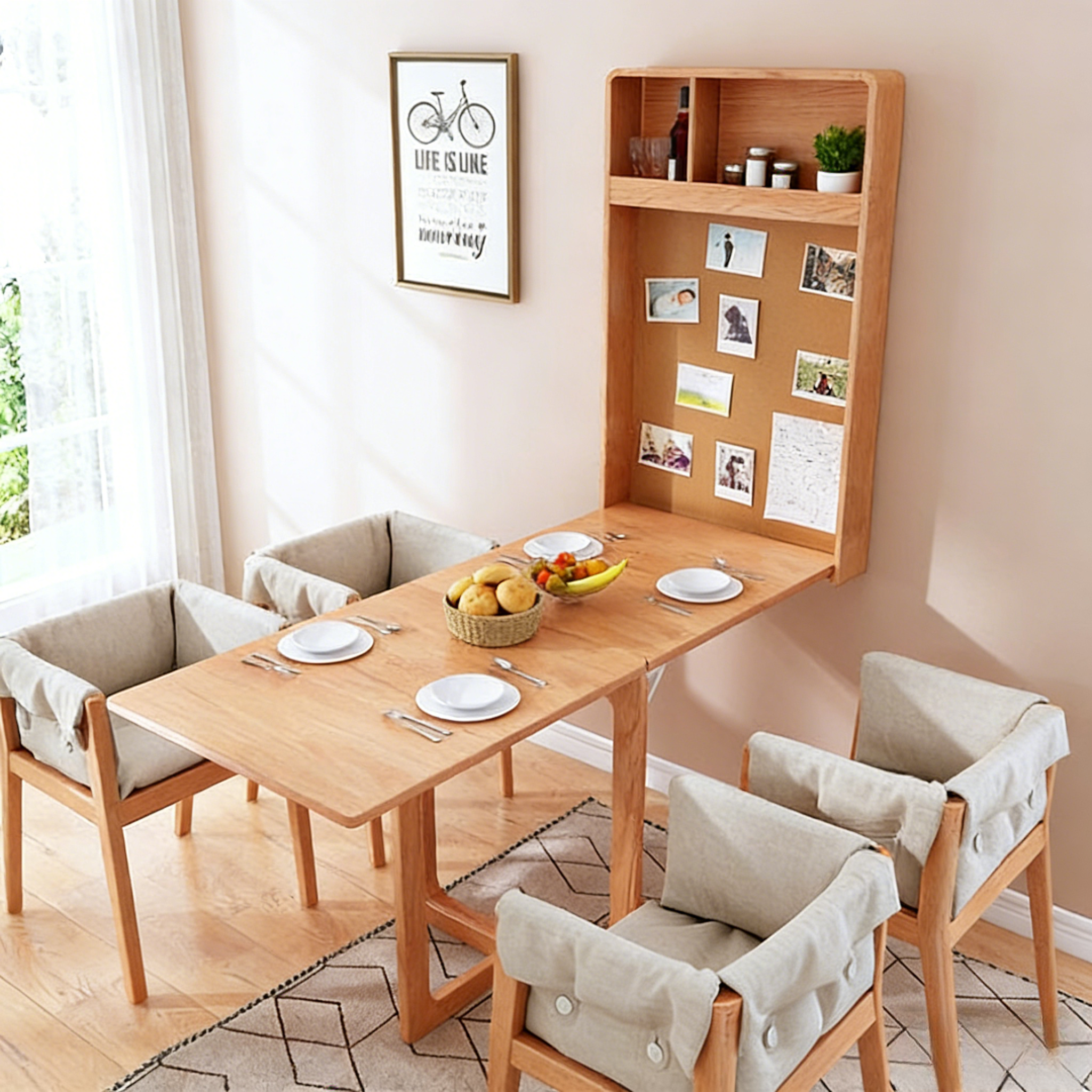 S1143T#147*63*75cm折叠餐桌【不包安装】库存尾货20A01