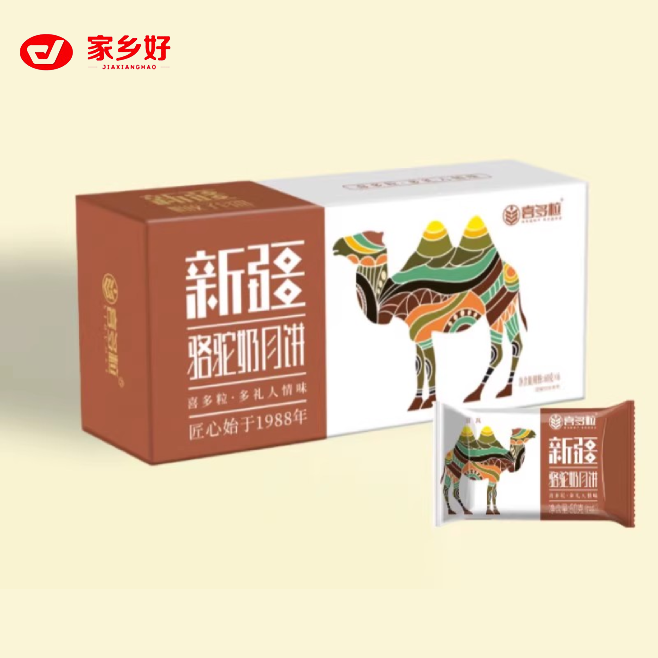 喜多粒新疆骆驼奶月饼伴手礼360g