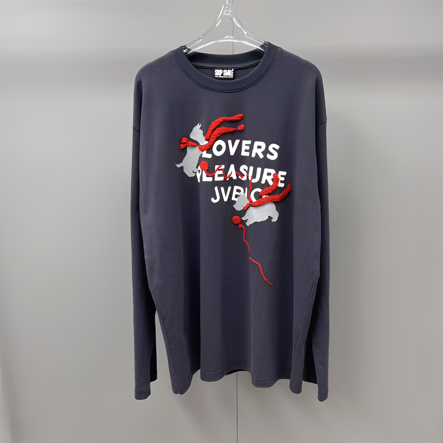 BLX--5619（深圳出品）重工毛巾绣狗狗印花小众设计师款上衣