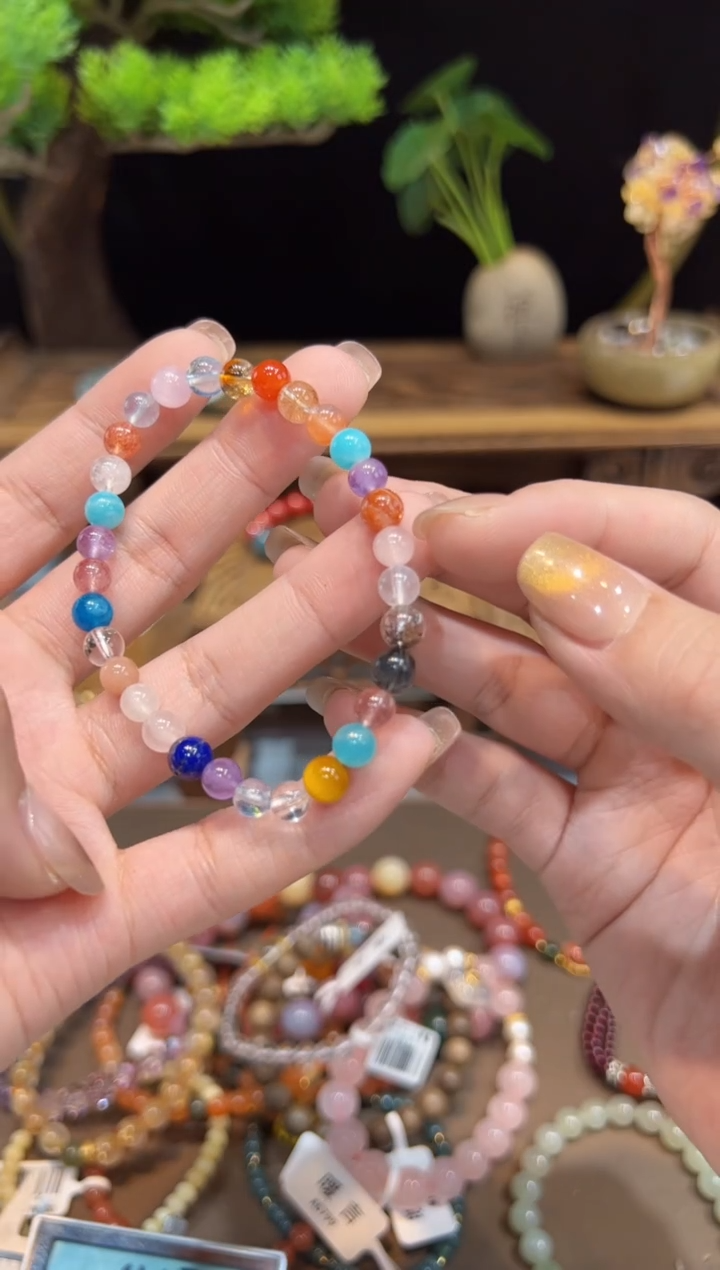 【闪购商品】水晶手绳未镶嵌@@手饰