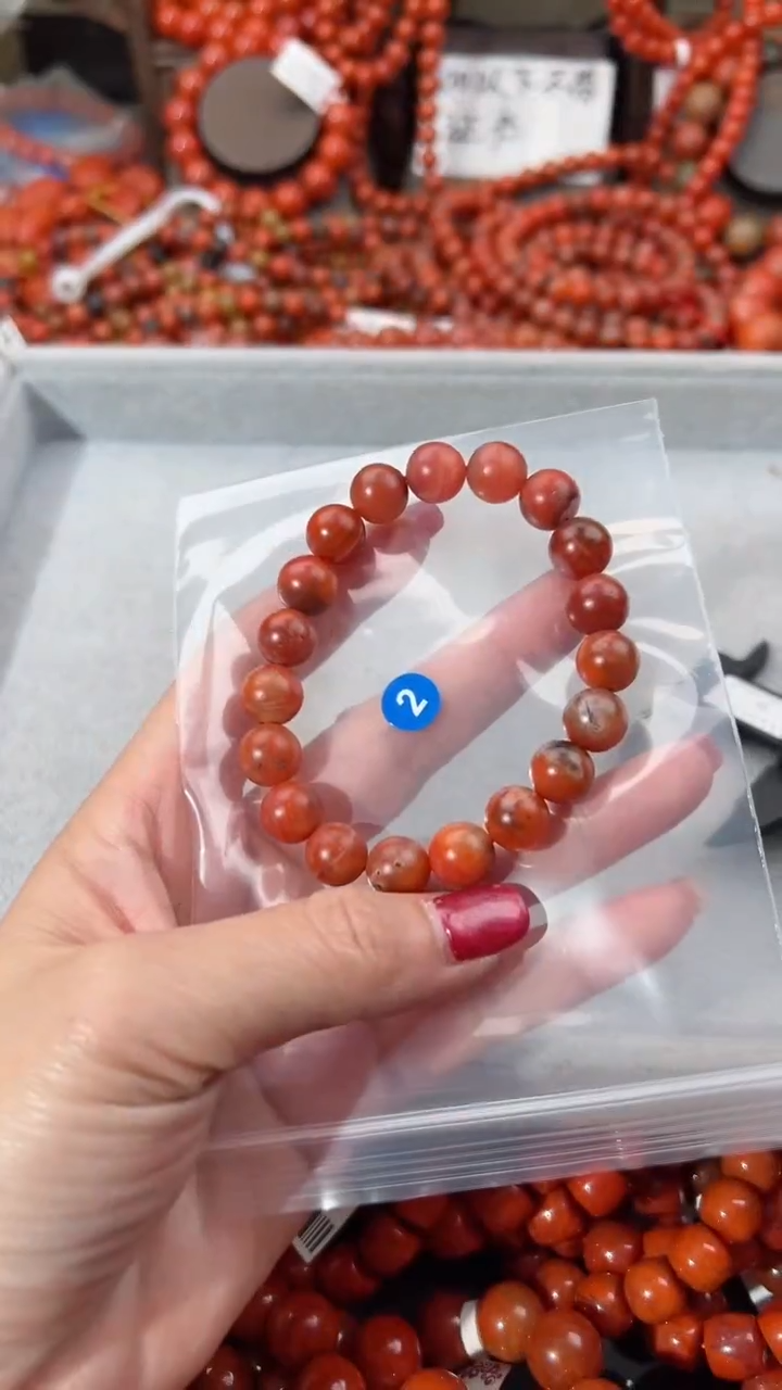【闪购商品】南红玛瑙手串未镶嵌10