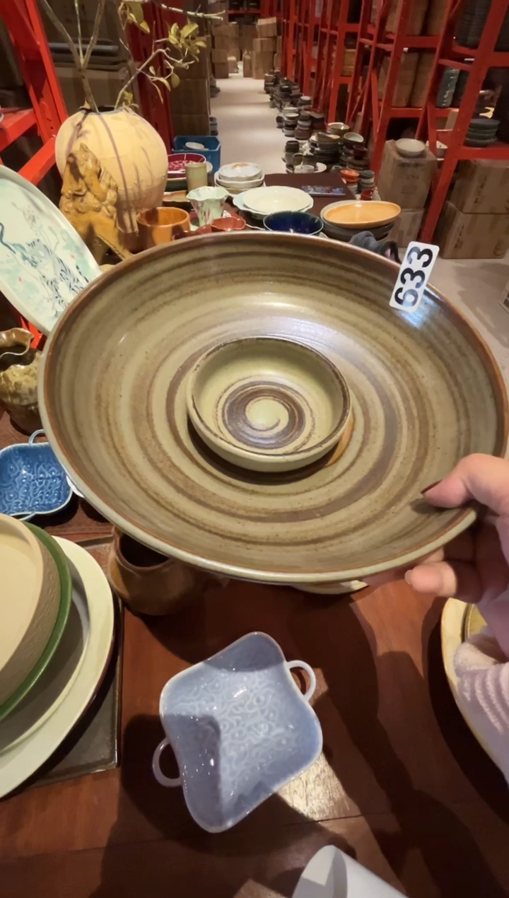 瓷片梦*633手刷锅盘