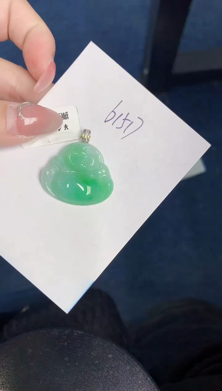 【闪购商品】翡翠颈饰18K金镶嵌000000000