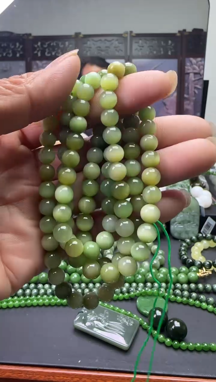 未镶嵌和田玉珠宝奇石项链