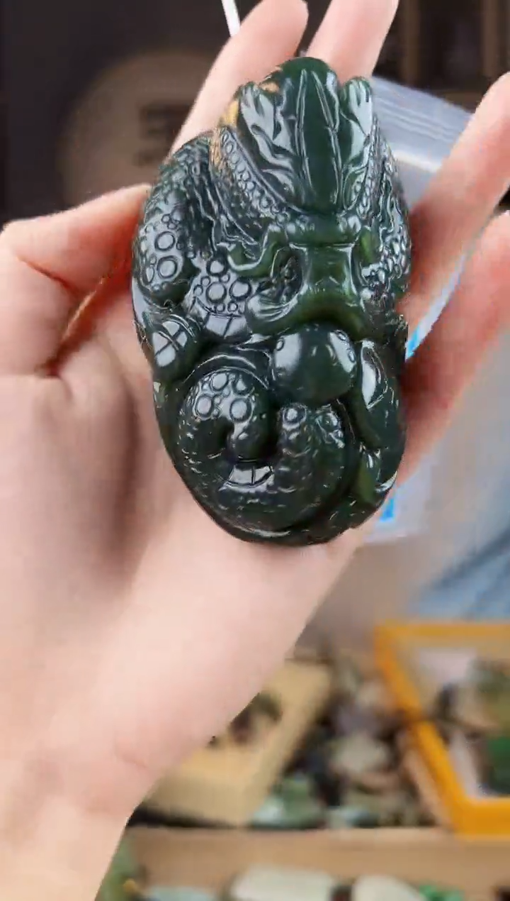 颈饰未镶嵌和田玉拍一发一，多样性发货