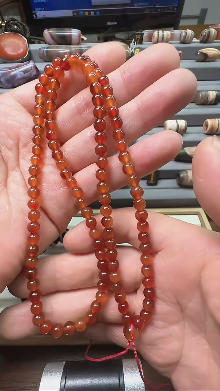 未镶嵌颈饰玛瑙/玉髓路****髅玛瑙6