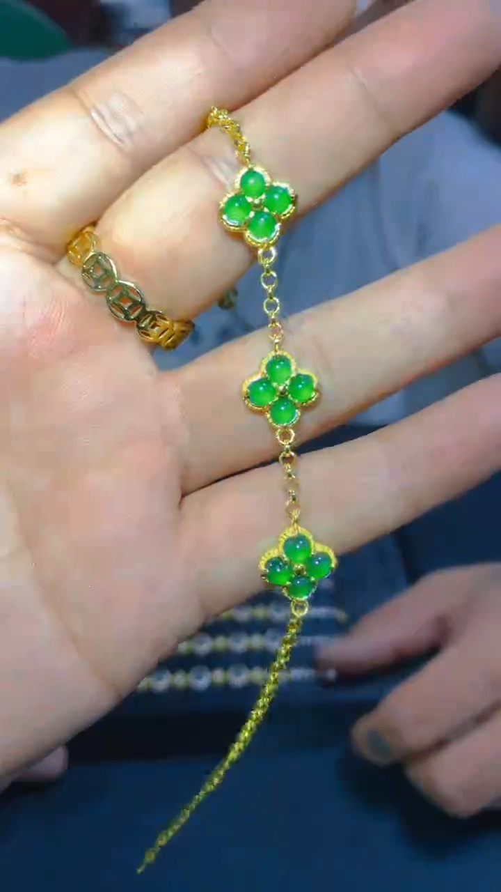 【闪购商品】翡翠手链未镶嵌0212854009多样性发其一