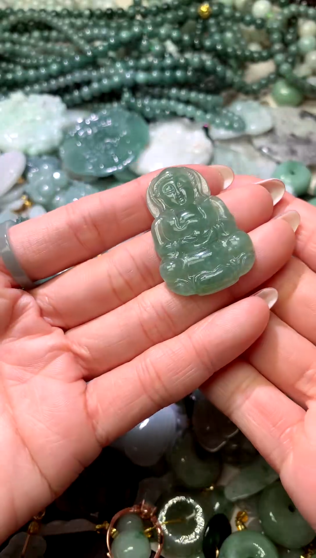 吊坠(不含链)未镶嵌翡翠1