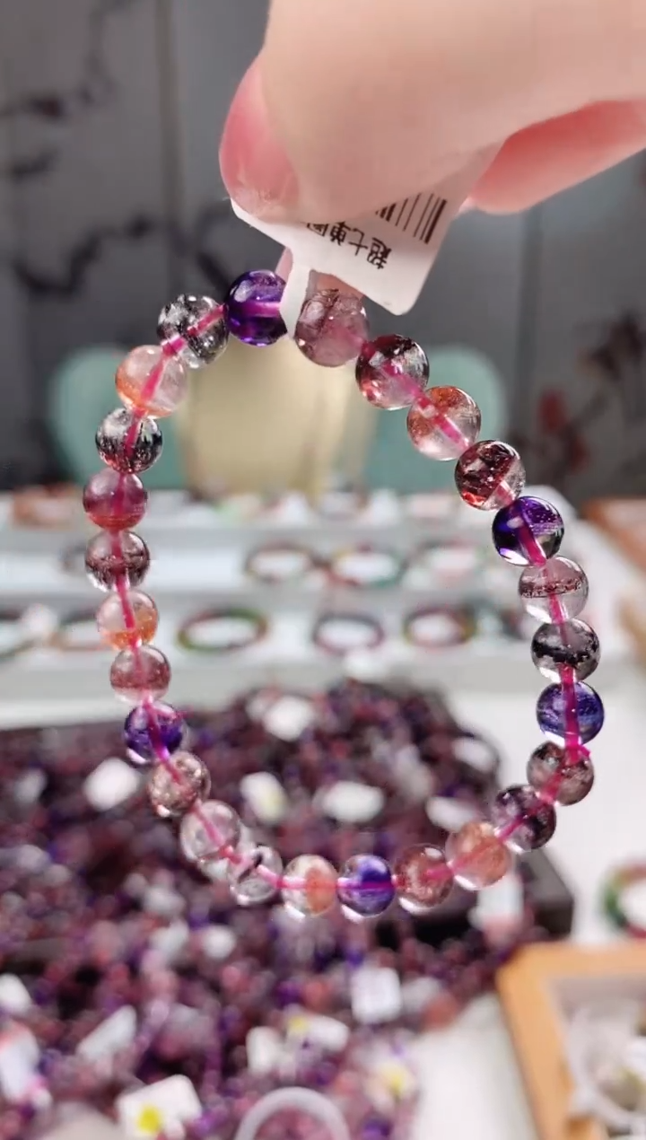 【闪购商品】水晶超七单圈7*未镶嵌多人多样性发其一