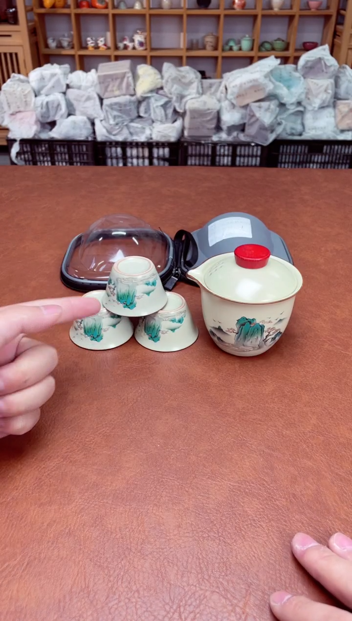 【闪购商品】摆件高端瓷器易仟杯茶器