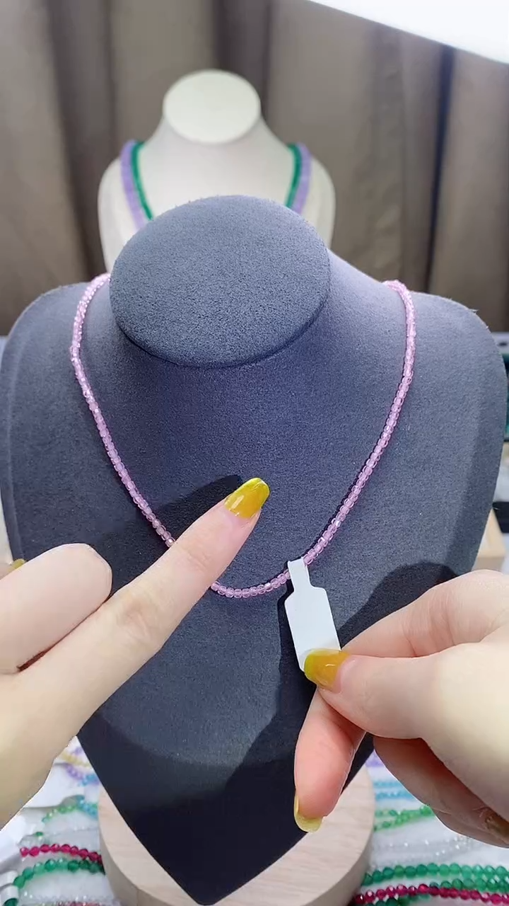 【闪购商品】钻石项链银S925镶嵌诗宁甄选珠宝SYZB58