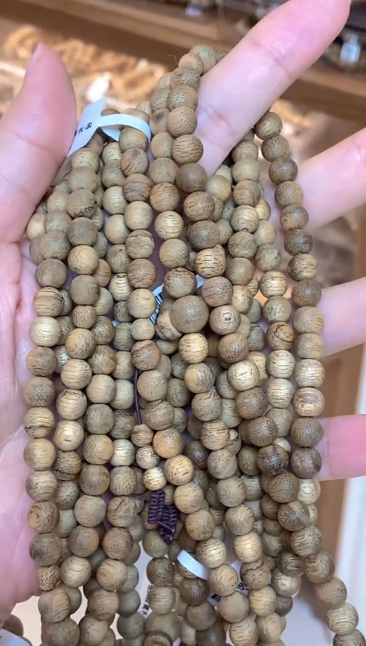 手串沉香文莱圆珠长串0.7虫漏多样性发其一