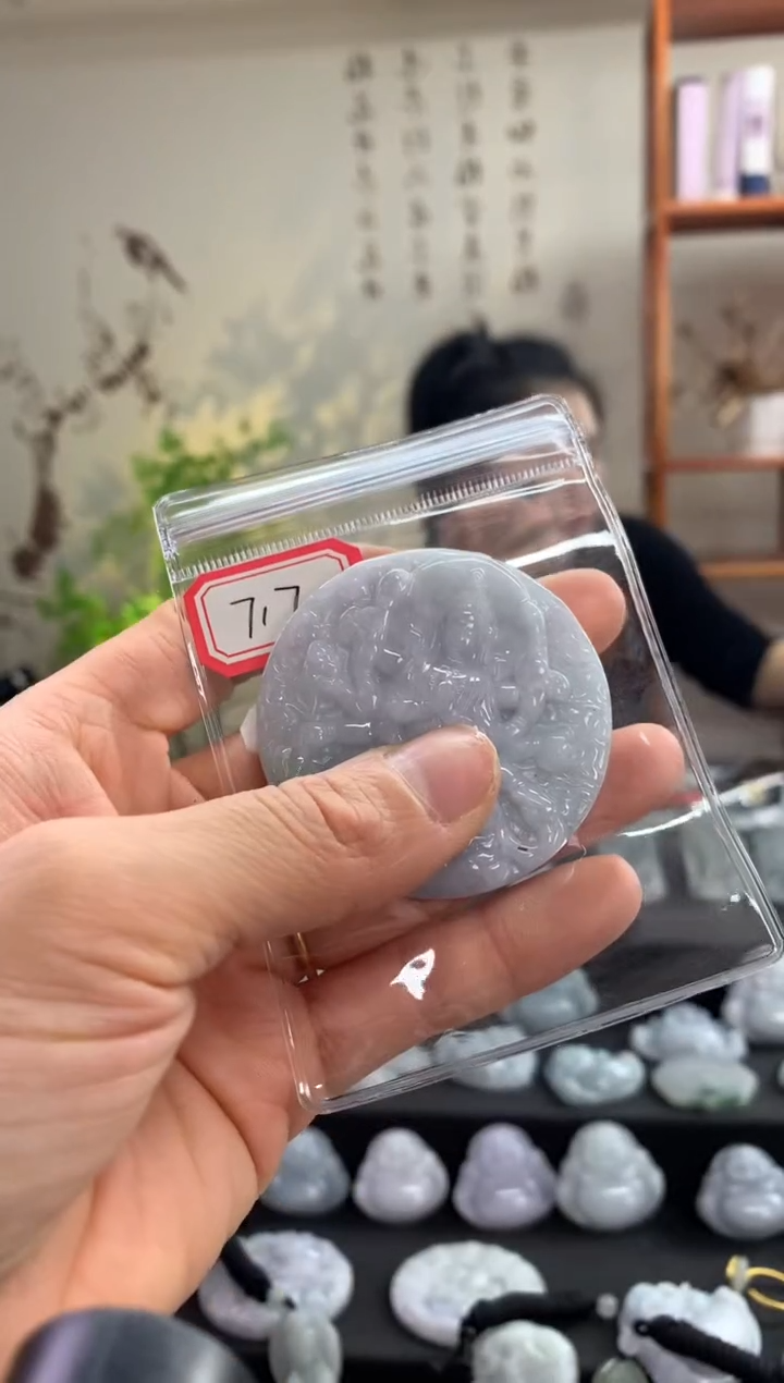 【闪购商品】翡翠颈饰未镶嵌千手717