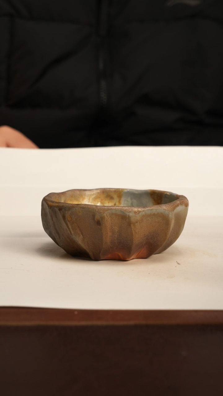 【闪购商品】杯219柴烧手工拉胚盖碗福利款不退不换