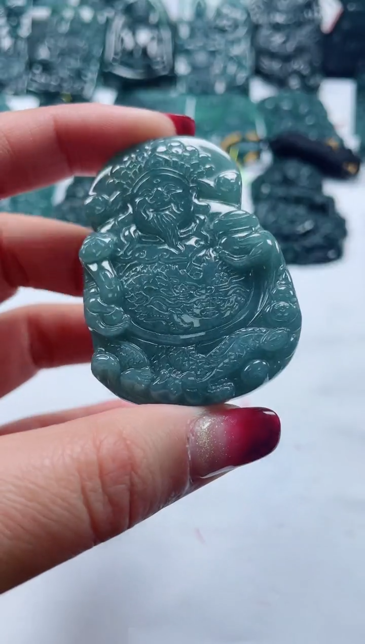 【闪购商品】翡翠颈饰未镶嵌多样性发货一件发货-财神