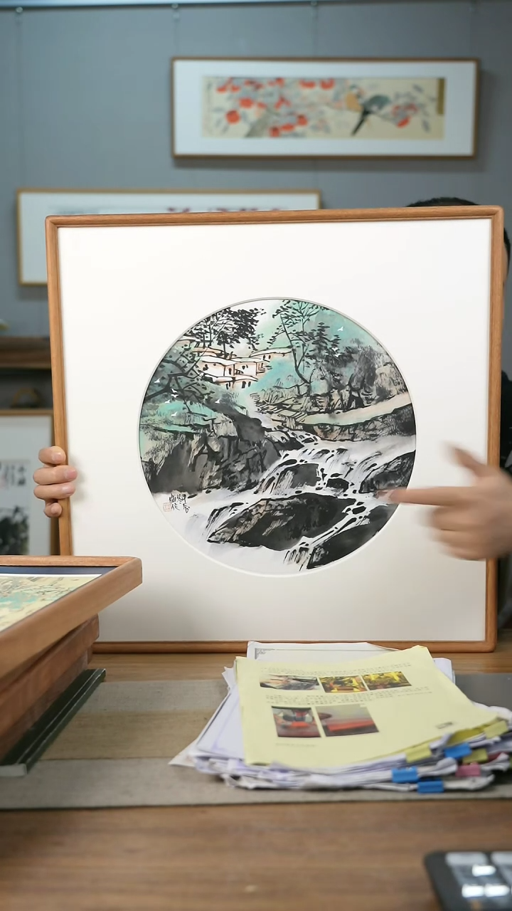 【闪购商品】书法协会会员老师带框作品-