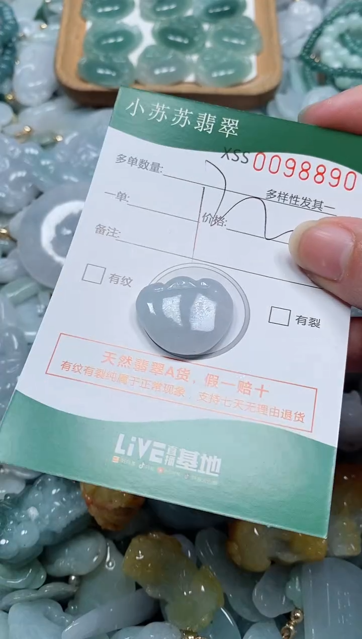 【闪购商品】翡翠颈饰未镶嵌闪购商品0098890