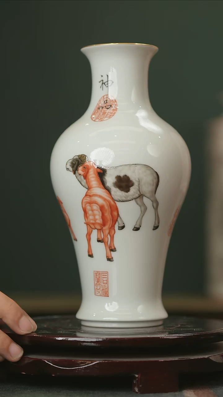 陶瓷b630景德镇瓷器一件