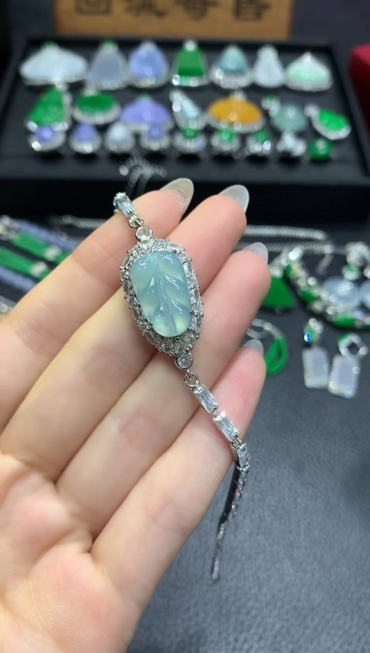 未镶嵌手链翡翠3多样性随机发货1件