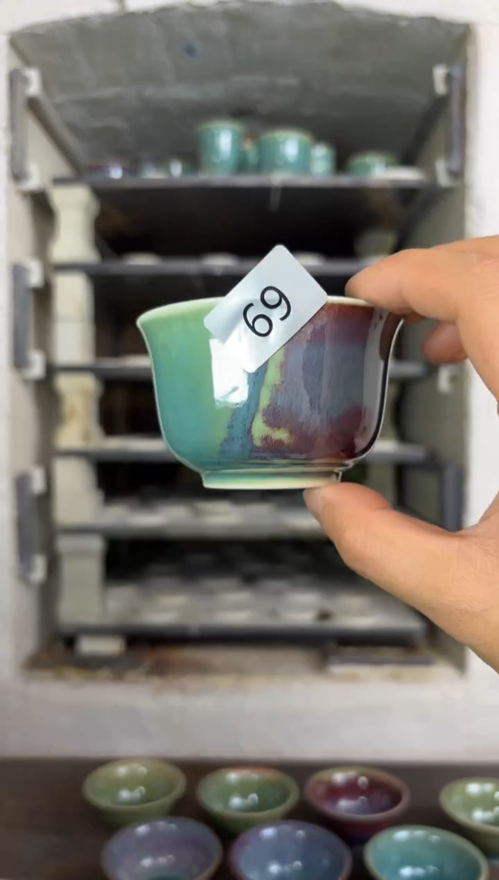 【闪购商品】摆件钧瓷窑变精品茶器