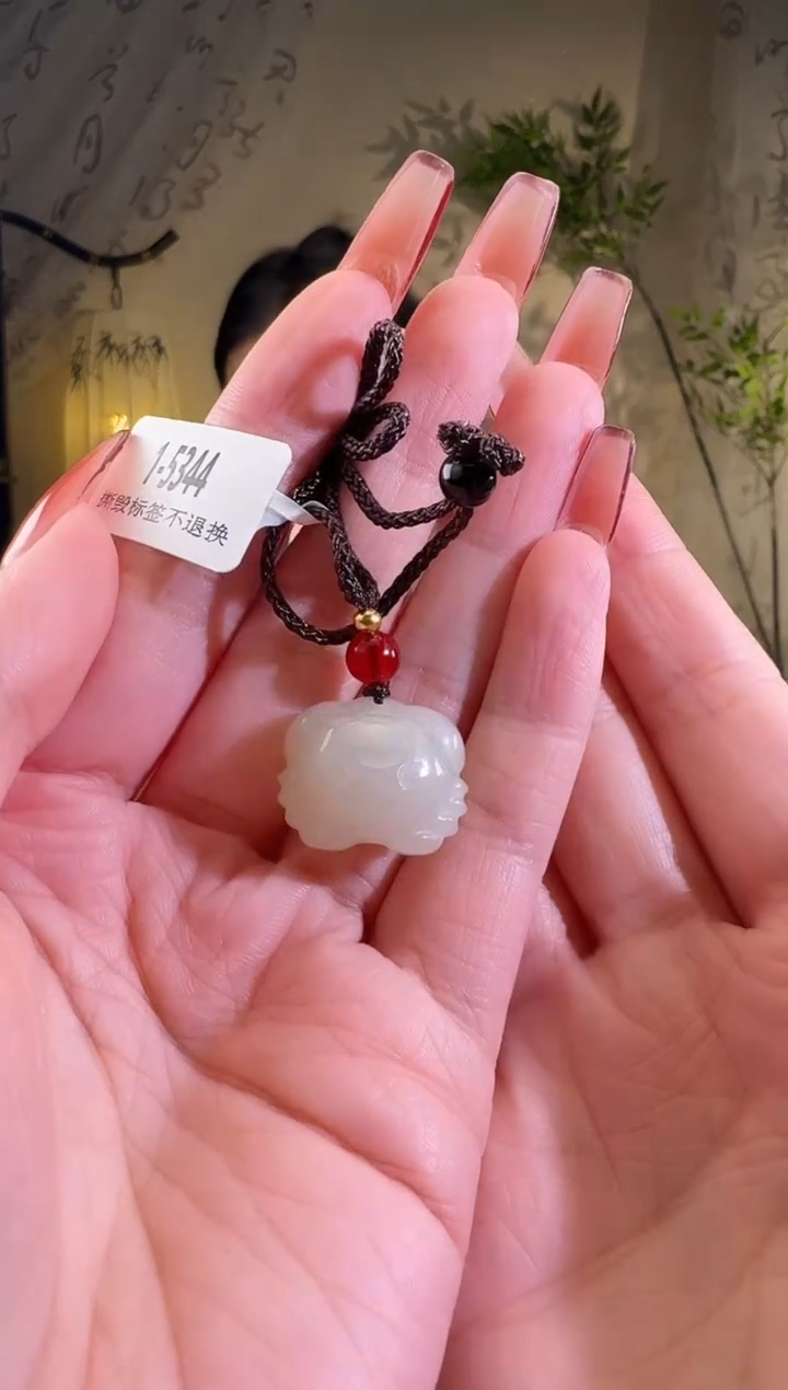 【闪购商品】和田玉颈饰未镶嵌5344处理品