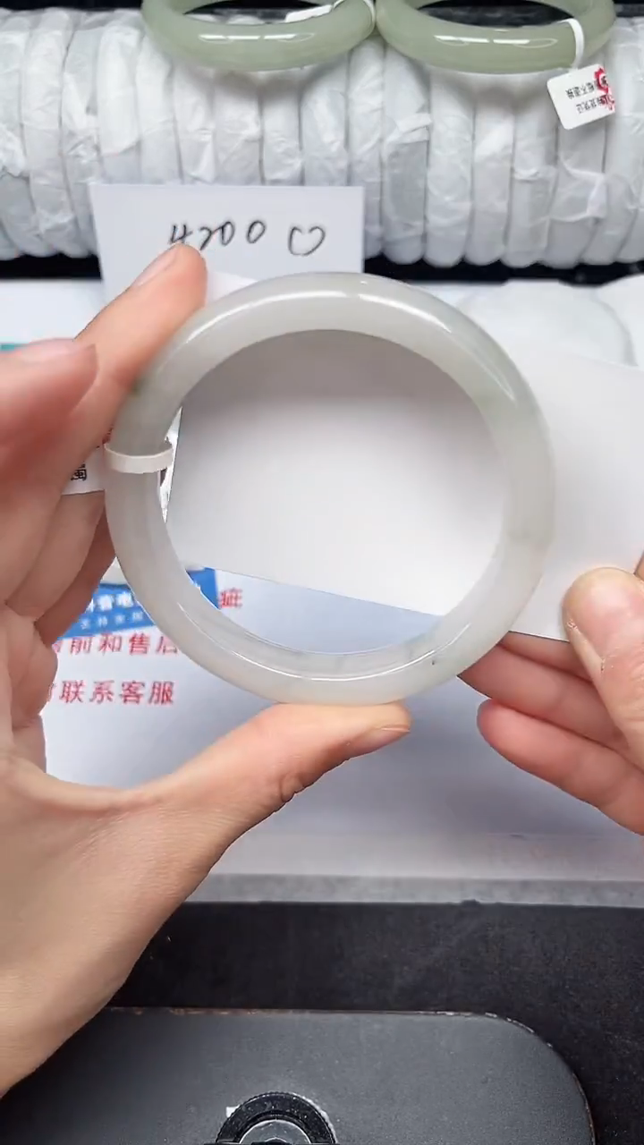 未镶嵌手镯石英质玉302-62/63