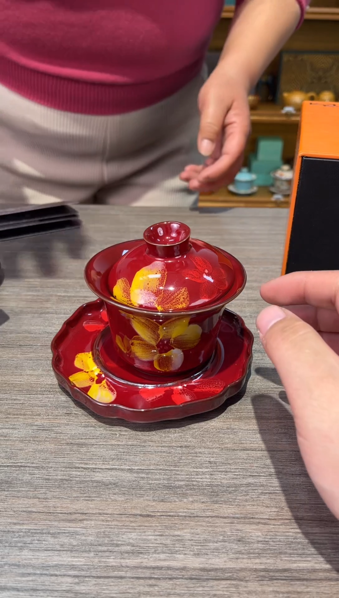 【闪购商品】莫奈盖碗三才茶具茶具