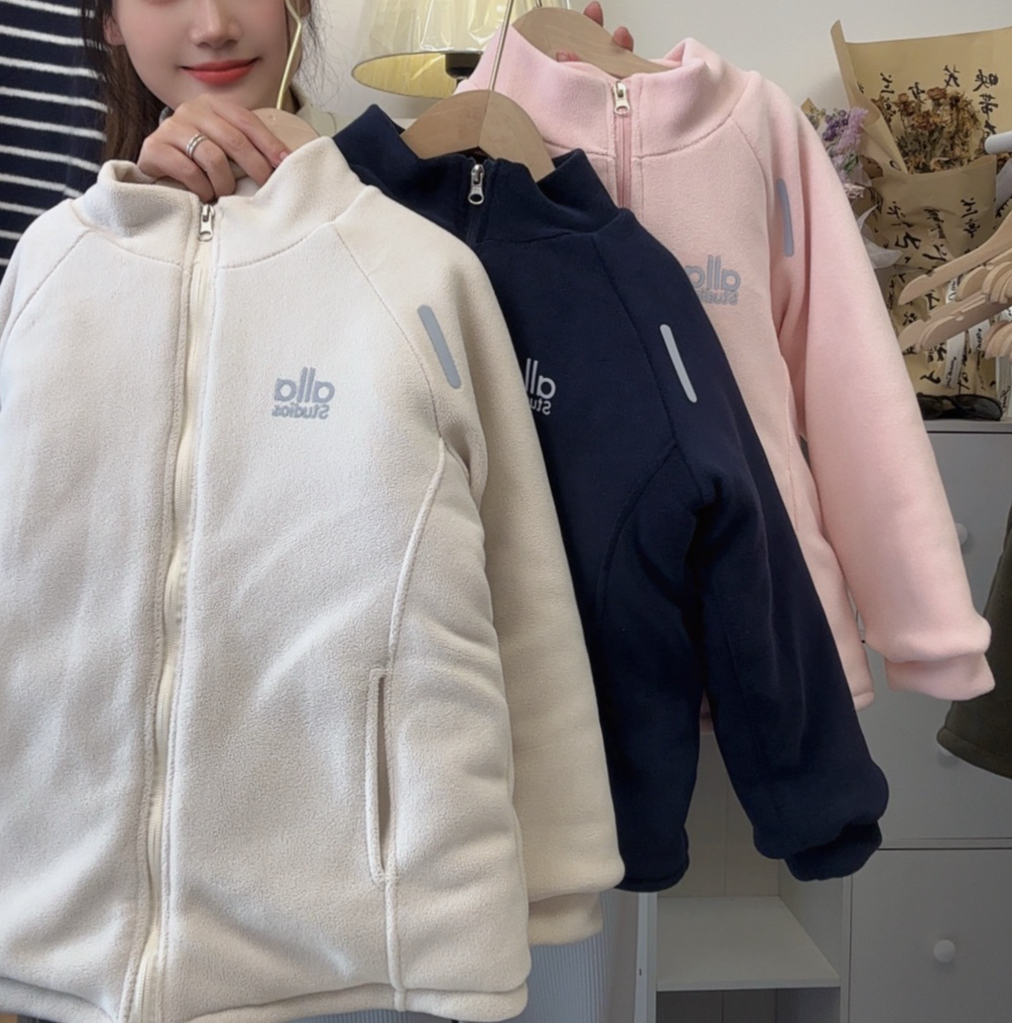 【10A抗菌加厚保暖】儿童加厚立领外套中大童冬季童装