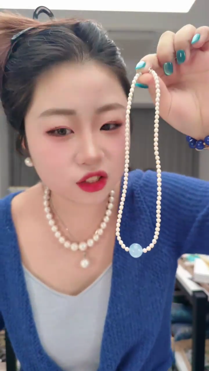 颈饰未镶嵌淡水珍珠0609项链