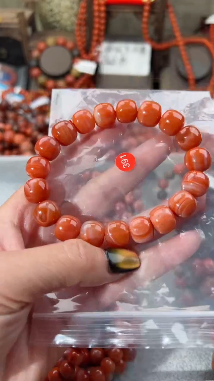 【闪购商品】南红玛瑙手串未镶嵌12+