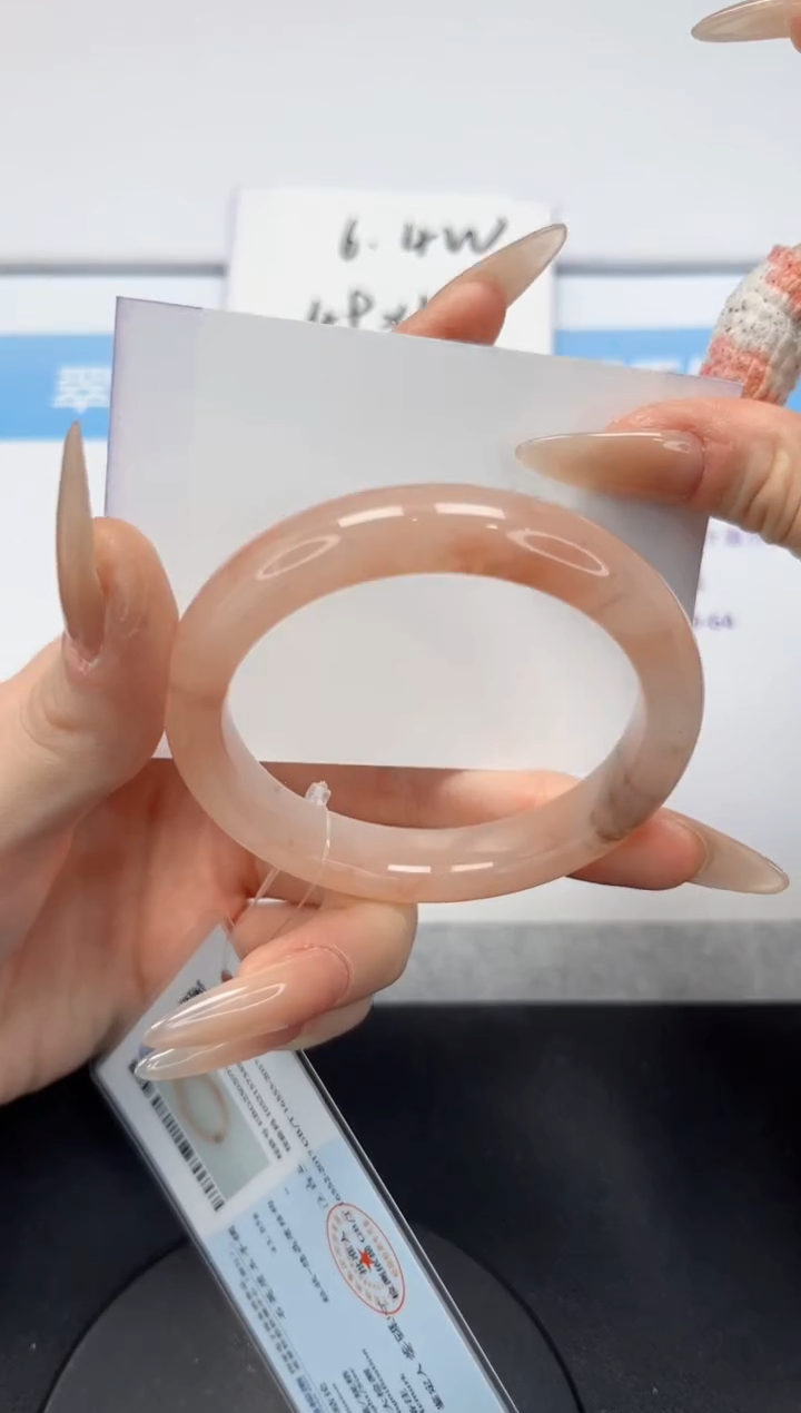 【闪购商品】石英质玉未镶嵌手镯V336-54`