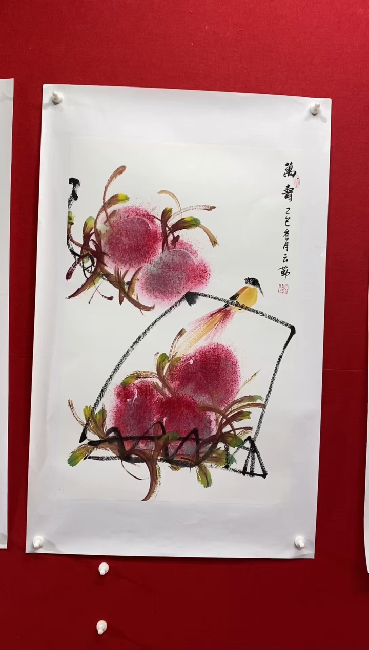 国画国画NYQ杰牛云勤老师作品