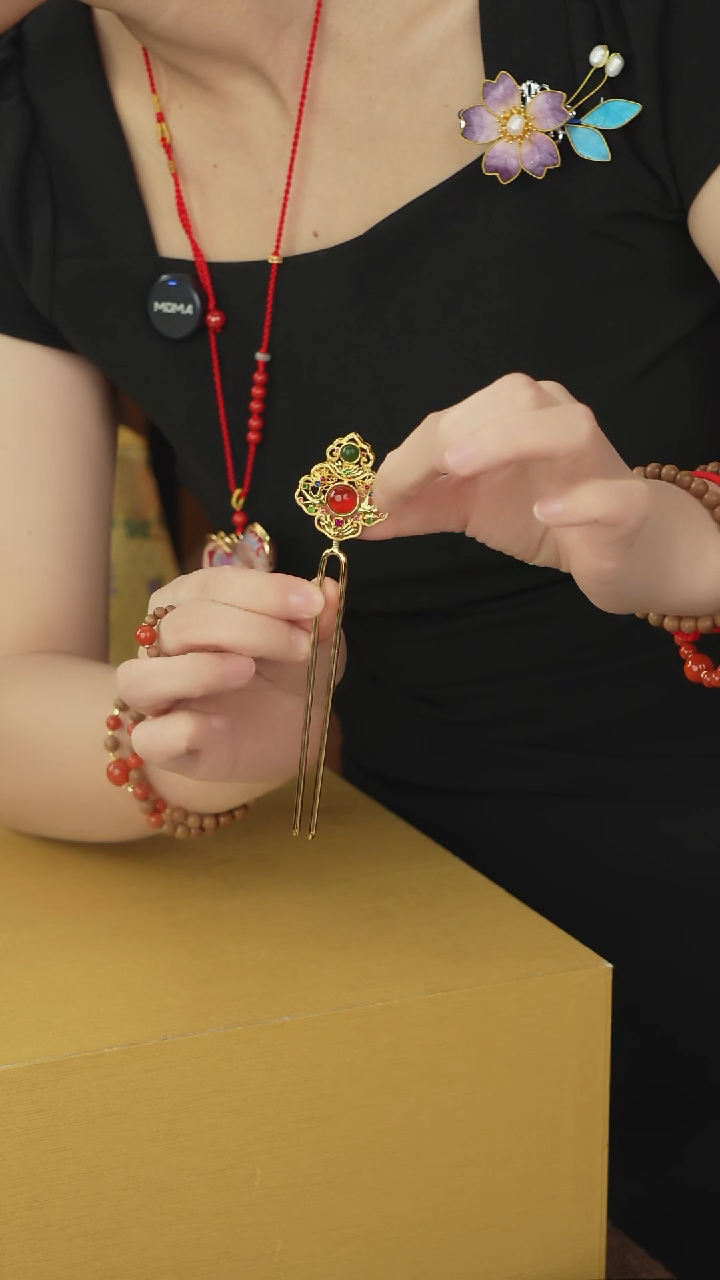 刺绣闪购纯手工非遗国风饰品