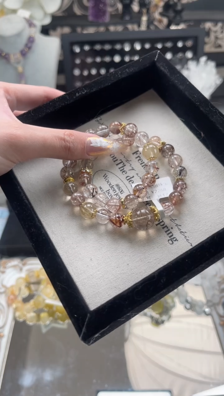 【闪购商品】水晶手链未镶嵌天然水晶 多样性发货