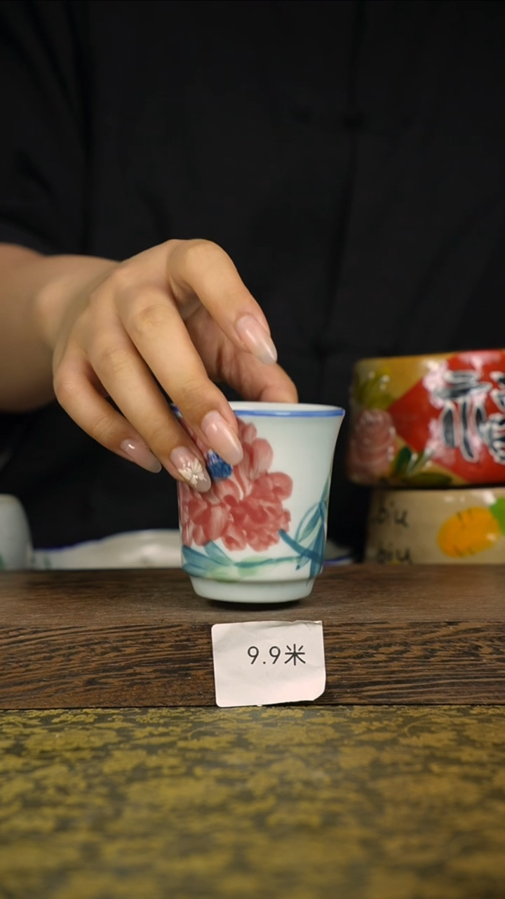 摆件泥垚手作 景德镇手工手绘器物