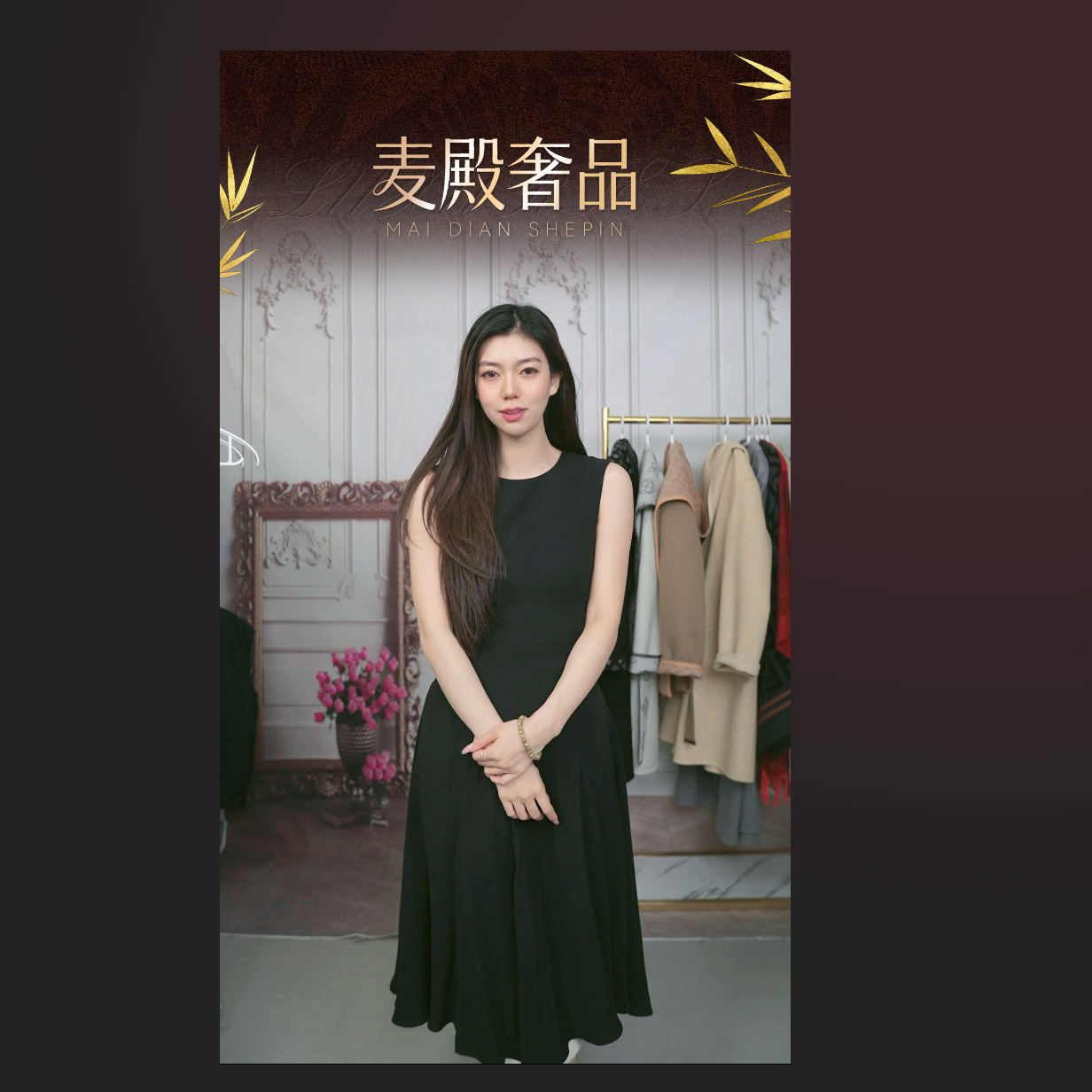 95新 Hermes/爱马仕 麦殿/真丝黑色连衣裙/250920ZWHVP30