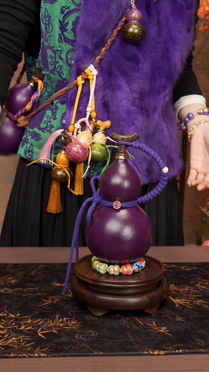 379--精品大漆酒葫芦-----98