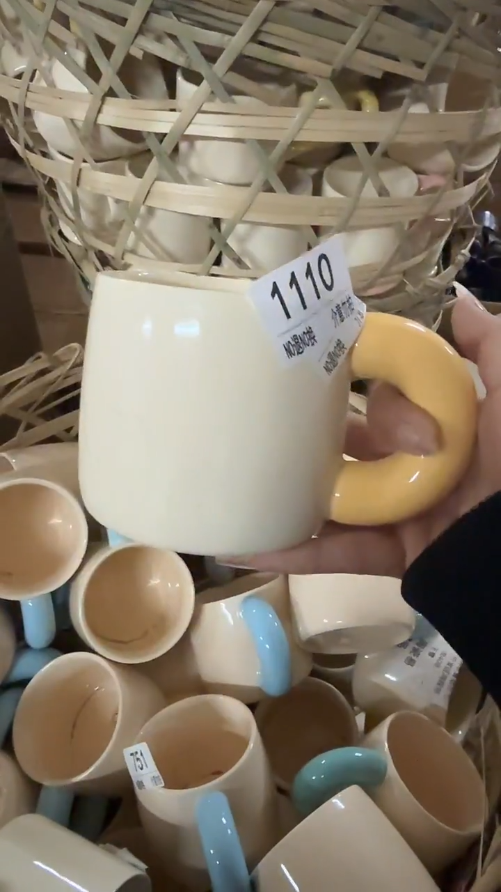 陶瓷手柄款微瑕四单包邮1110