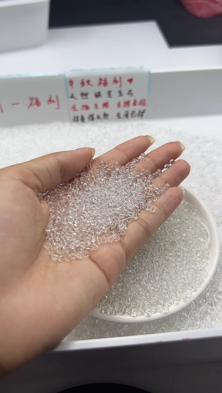 颈饰未镶嵌水晶 w2908白水晶3mm*100颗
