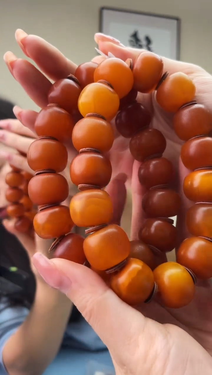 蜜蜡未镶嵌珠宝奇石T058 19中好假一罚十多样性发其一